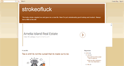 Desktop Screenshot of goodluckstroke.com